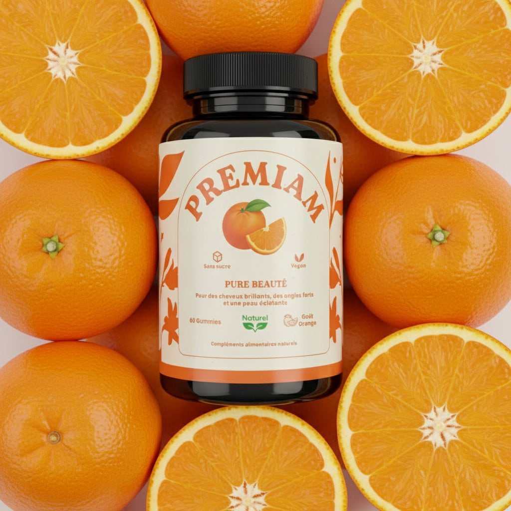 PURE BEAUTÉ – Gummies Peau, Cheveux & Ongles ✨